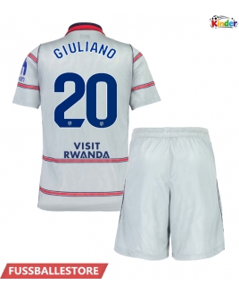 Günstige Atletico Madrid Giuliano Simeone #20 3rd trikot Kinder 2026-27 Kurzarm (+ Kurze Hosen)